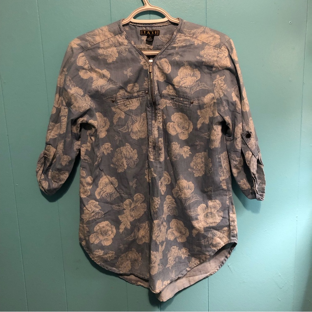 3/40$TAXI - 3/4 Sleeve Hipster Shirt